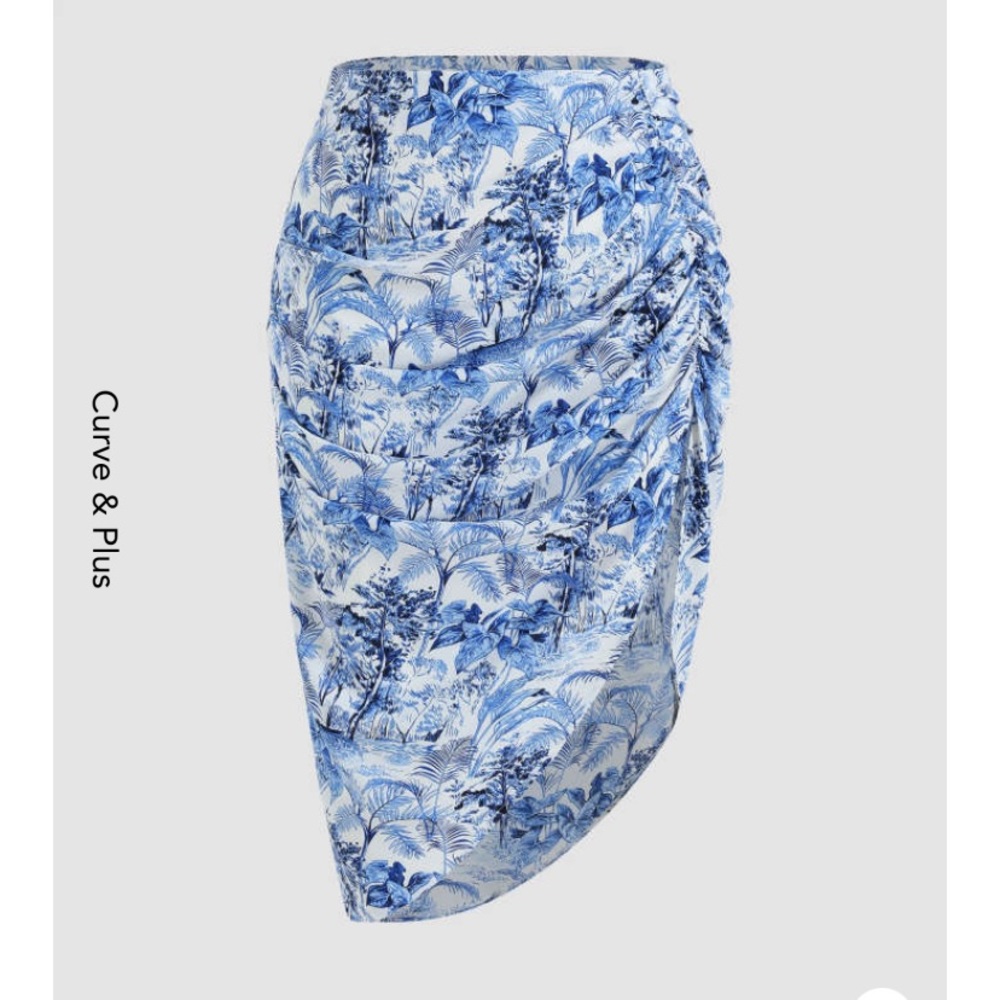 Ruched skirt